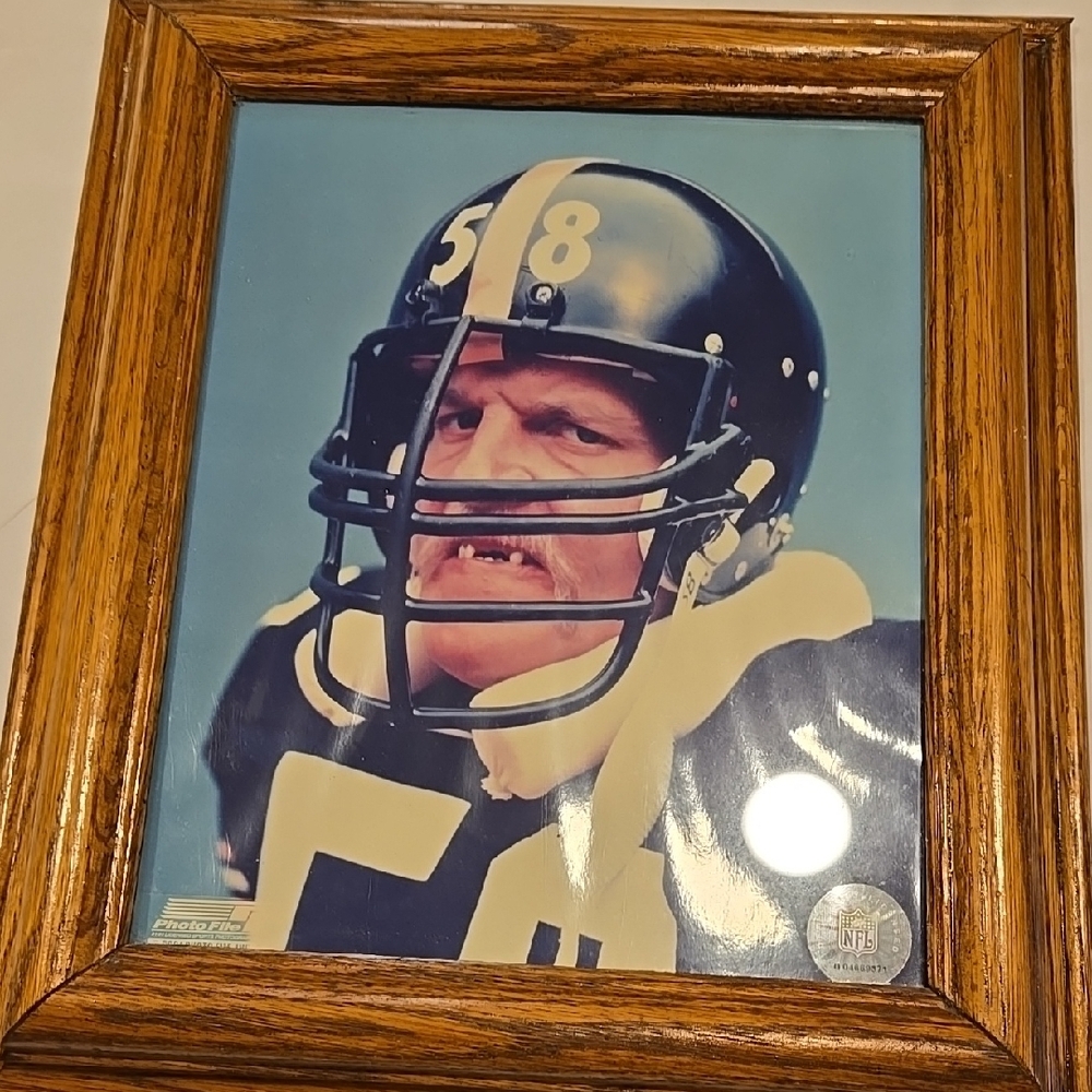Famous Pittsburgh Steeler Jack Lambert Photo